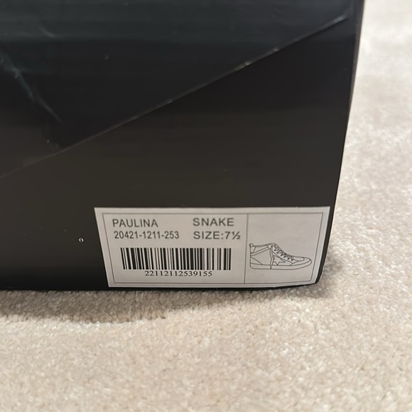 Paulina Snake star sneaker 7.5 - Picture 6 of 7